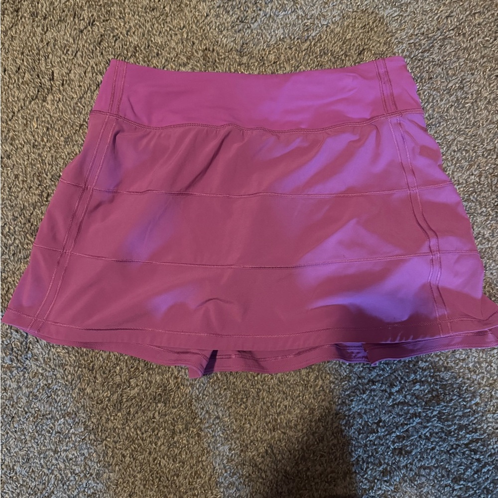 Lululemon pace rival skirt sz 4 vivid plum